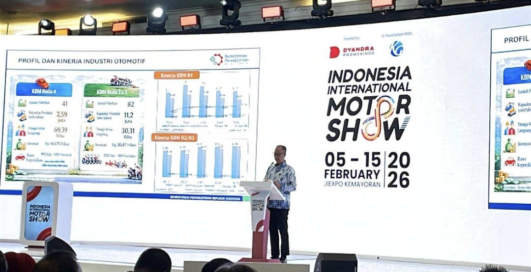 IIMS 2026 Resmi Dibuka, Menperin Optimistis Sektor Manufaktur Tumbuh Positif IIMS 2026 Resmi Dibuka, Menperin Optimistis Sektor Manufaktur Tumbuh Positif