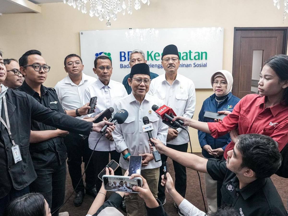 Menko PM Cak Imin Sebut Pergantian Direksi BPJS Kesehatan Semangat Transformasi Menyeluruh Menko PM Cak Imin Sebut Pergantian Direksi BPJS Kesehatan Semangat Transformasi Menyeluruh