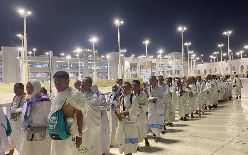 Seluruh Jamaah Haji Asal Indonesia Sudah Tiba di Tanah Suci Seluruh Jamaah Haji Asal Indonesia Sudah Tiba di Tanah Suci