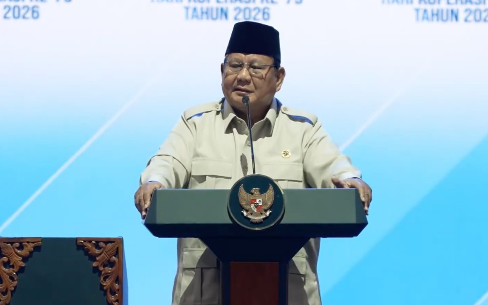 Sentil Pihak yang Merasa Indonesia Suram, Presiden Prabowo: Silakan Kalau Mau Cari Negara Lain Sentil Pihak yang Merasa Indonesia Suram, Presiden Prabowo: Silakan Kalau Mau Cari Negara Lain