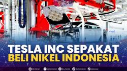 Tesla Inc Sepakat Beli Nikel Indonesia.(SUMBER : IDX CHANNEL)