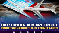 BKF: Higher Airfare Ticket Prices Contribute 0.1% to Inflation.(SUMBER : IDX CHANNEL)