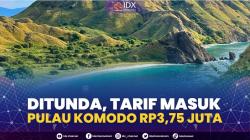 Ditunda, Tarif Masuk Pulau Komodo Rp3,75 Juta,(Sumber: IDX CHANNEL)