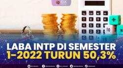 Laba INTP di Semester 1-2022 Turun 50,3%.(SUMBER : IDX CHANNEL)