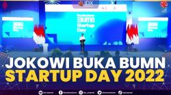 Jokowi Buka BUMN Startup Day 2022,(Sumber: IDX CHANNEL)