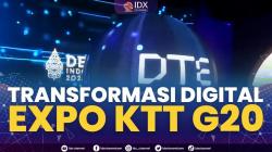 Transformasi Digital Expo KTT G20,(Sumber: IDX CHANNEL)