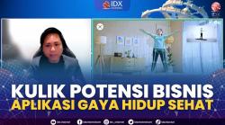 Kulik Potensi Bisnis Aplikasi Gaya Hidup Sehat. (Sumber : IDXChannel)