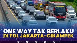 One Way Tak Berlaku di Tol Jakarta-Cikampek. (Sumber : IDXChannel)