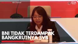 BNI tidak Terdampak Bangkrutnya SVB ,(Sumber: IDX CHANNEL)