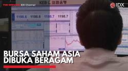 Bursa Saham Asia Dibuka Beragam,(Sumber: IDX CHANNEL)