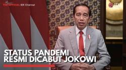 Status Pandemi Resmi Dicabut Jokowi. (Sumber : IDXCHannel)