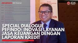 Special Dialogue Pefindo: Inovasi Layanan Jasa Keuangan dengan Laporan Kredit. (Sumber : IDXChannel)