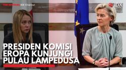 Presiden Komisi Eropa Kunjungi Pulau Lampedusa. (Sumber : IDXChannel)