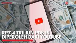 Rp7,4 Triliun PDB RI Diperoleh dari Youtube. (Sumber : IDXChannel)