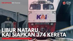 Libur Nataru, KAI Siapkan 374 Kereta. (Sumber : IDXChannel)