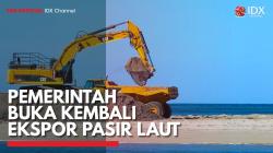 Pemerintah Buka Kembali Ekspor Pasir Laut,(Sumber: IDX CHANNEL)