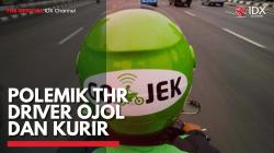 Polemik THR Driver Ojol dan Kurir,(Sumber: IDX CHANNEL)