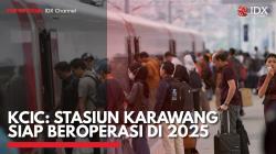 KCIC: Stasiun Karawang Siap Beroperasi di 2025,(Sumber: IDX CHANNEL)