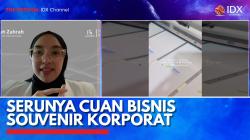 Serunya Cuan Bisnis Souvenir Korporat. (Sumber : IDX Channel)