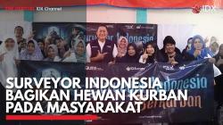 Surveyor Indonesia Bagikan Hewan Kurban pada Masyarakat. (Sumber : IDX Channel)