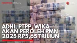 ADHI, PTPP, WIKA akan Peroleh PMN 2025 Rp5,65 Triliun. (Sumber : IDX Channel)