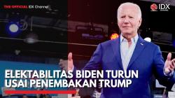 Elektabilitas Biden Turun Usai Penembakan Trump,(Sumber: IDX CHANNEL)