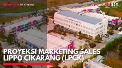 Proyeksi Marketing Sales Lippo Cikarang (LPCK),(Sumber: IDX CHANNEL)
