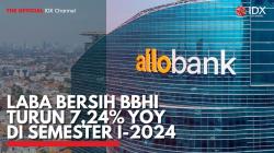 Laba Bersih BBHI Turun 7,24% YoY di Semester I-2024. (Sumber : IDX Channel)