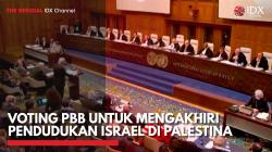 Voting PBB untuk Mengakhiri Pendudukan Israel di Palestina,(Sumber: IDX CHANNEL)
