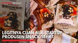 Legitnya Cuan ala Startup Produsen Snack Sehat,(Sumber: IDX CHANNEL)