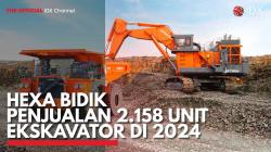 HEXA Bidik Penjualan 2.158 Unit Ekskavator di 2024. (Sumber : IDX Channel)