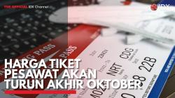 Harga Tiket Pesawat akan Turun Akhir Oktober. (Sumber : IDX Channel)