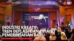 Industri Kreatif: Tren Deflasi dan Estafet Pemerintahan Baru,(Sumber: IDX CHANNEL)