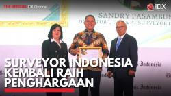 Surveyor Indonesia Kembali Raih Penghargaan. (Sumber : IDX Channel)