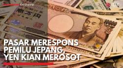 Pasar Merespons Pemilu Jepang, Yen Kian Merosot,(Sumber: IDX CHANNEL)