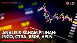 Analisis Saham Pilihan: INCO, CTRA, BSDE, APLN,(Sumber: IDX CHANNEL)