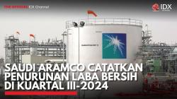Saudi Aramco Catatkan Penurunan Laba Bersih di Kuartal III-2024. (Sumber : IDX Channel)
