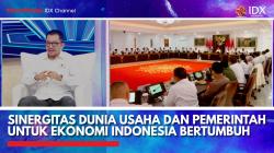 Sinergitas Dunia Usaha dan Pemerintah untuk Ekonomi Indonesia Bertumbuh. (Sumber : IDX Channel)