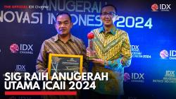 SIG Raih Anugerah Utama ICAII 2024. (Sumber : IDX Channel)