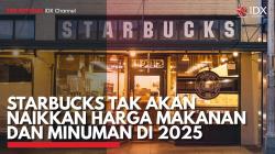 Starbucks Tak Akan Naikkan Harga Makanan dan Minuman di 2025. (Sumber : IDX Channel)
