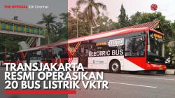 Transjakarta Resmi Operasikan 20 Bus Listrik VKTR. (Sumber : IDX Channel)