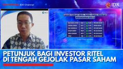 Petunjuk Bagi Investor Ritel di Tengah Gejolak Pasar Saham. (Sumber : IDX Channel)
