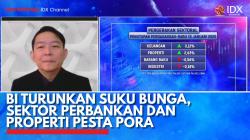 BI Turunkan Suku Bunga, Sektor Perbankan dan Properti Pesta Pora. (Sumber : IDX Channel)