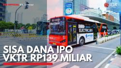 Sisa Dana IPO VKTR Rp139 Miliar. (Sumber : IDX Channel)