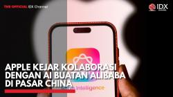 Apple Kejar Kolaborasi dengan AI Buatan Alibaba di Pasar China,(Sumber: IDX CHANNEL)