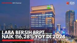 Laba Bersih BRPT Naik 116,28% YoY di 2024. (Sumber : IDX Channel)