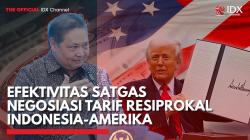 Efektivitas Satgas Negosiasi Tarif Resiprokal Indonesia-Amerika,(Sumber: IDX CHANNEL)