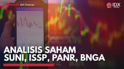 Analisis Saham SUNI, ISSP, PANR, BNGA,(Sumber: IDX CHANNEL)