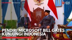 Pendiri Microsoft Bill Gates Kunjungi Indonesia,(Sumber: IDX CHANNEL)