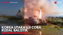 Korea Utara Uji Coba Rudal Balistik. (Sumber : IDX Channel)